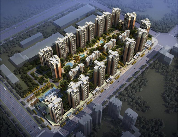 長(cháng)虹橡樹(shù)郡一期B、C標段總包工程